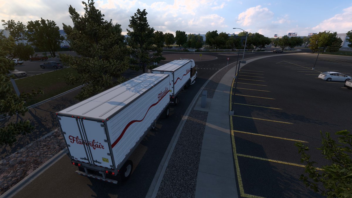 Night trucking 🚛                              

Cargo: Frozen Food
Distance:  651 miles/1,048 km                  
(Topeka, KS-> Colorado Springs, CO)
@SCSsoftware

#ats #trucksim #bestcommunityever #AmericanTruckSimulator #ats