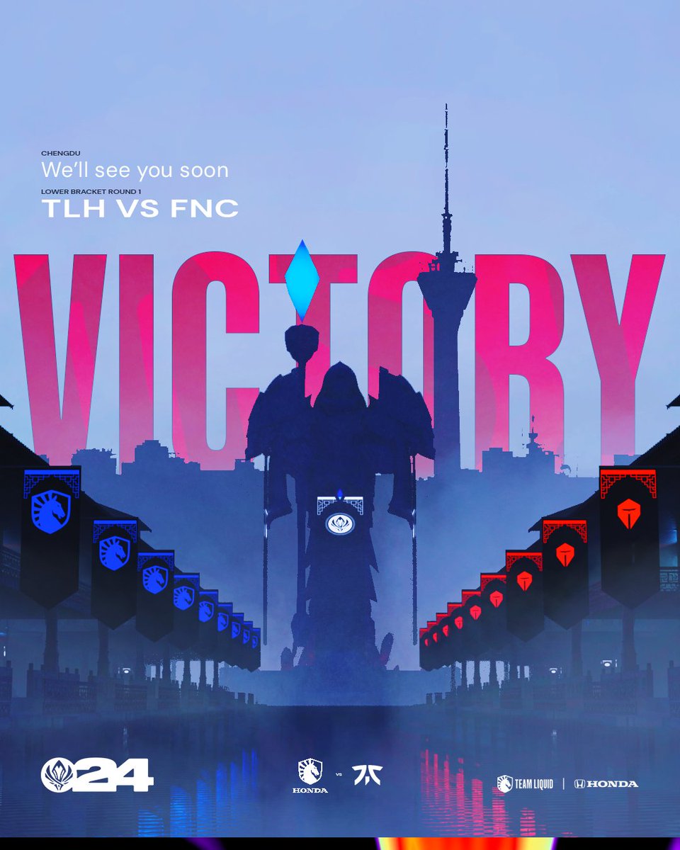 We did it - thanks for supporting us and we'll see you next game! 👊

#MSI2024 #LETSGOLIQUID