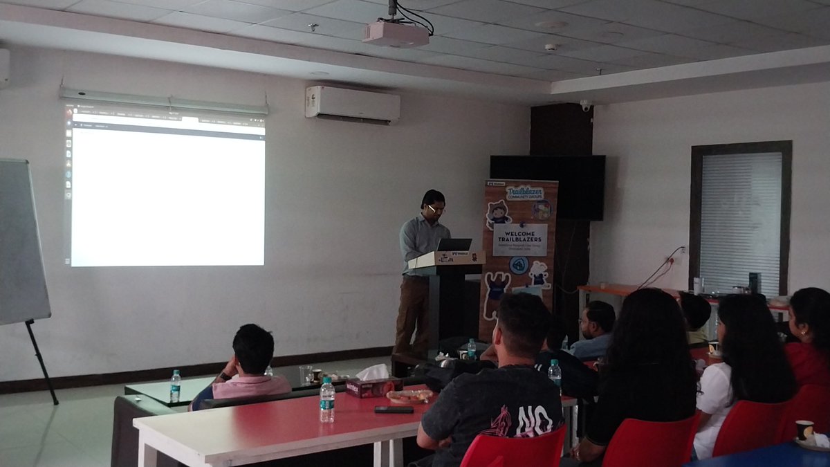 Neha Janoti (@nehajanoti) on Twitter photo Demo ๐ on Einstein copilot โ๏ธ
<a href="/madhukar_ashish/">Ashish Madhukar</a>
<a href="/prakashsahu83/">Prakash Sahu</a>
#beatrailblazer
#TrailblazerCommunity
#Salesforce
#trailhead Demo ๐ on Einstein copilot โ๏ธ
<a href="/madhukar_ashish/">Ashish Madhukar</a>
<a href="/prakashsahu83/">Prakash Sahu</a>
#beatrailblazer
#TrailblazerCommunity
#Salesforce
#trailhead