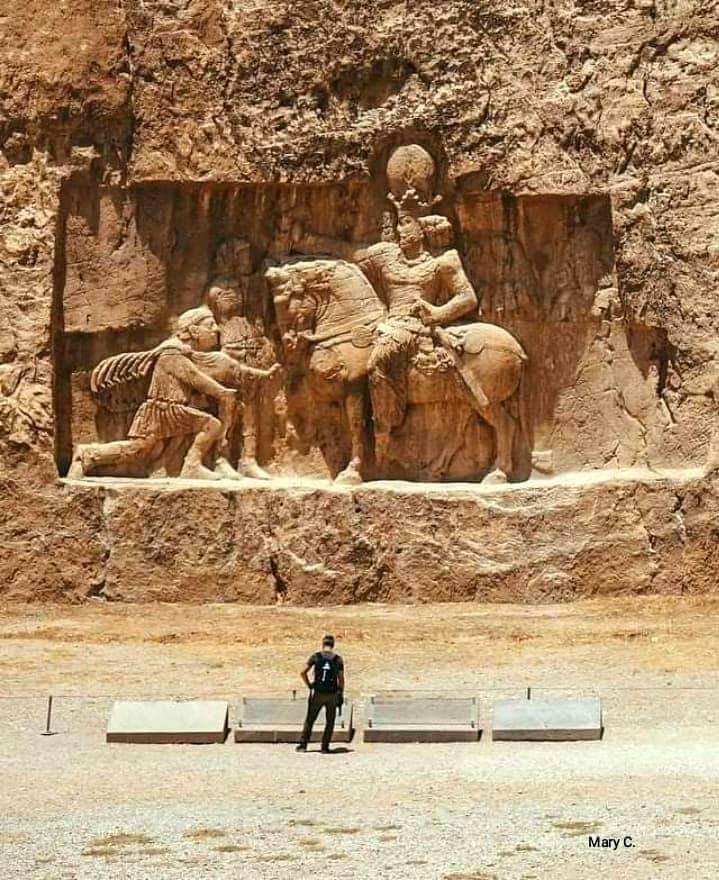 The 'Triumph of Shapur I' over the Roman emperors Valerian and Philip the Arab, Naqsh-e Rostam. Valerian (Publius Licinius Valerianus) was Roman emperor from 253 to spring 260 AD. He was taken captive by the Sassanid Persian 'King of Kings' Shapur I after the Battle of Edessa,…