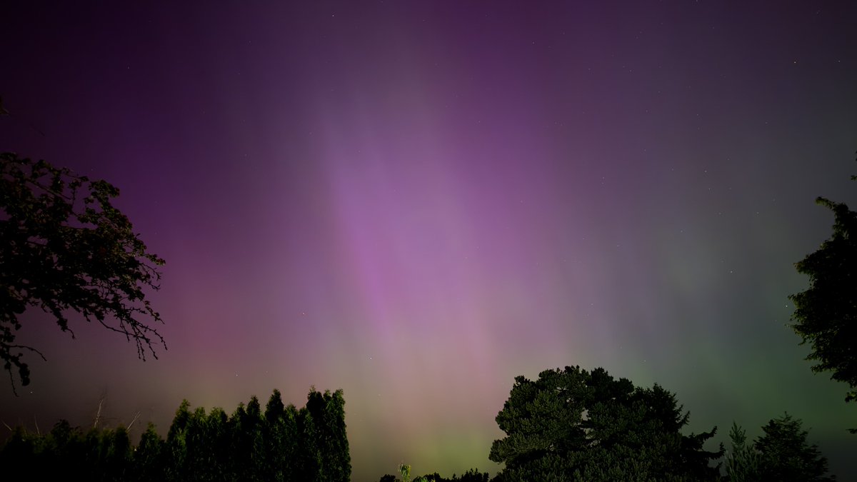 Aurora borealis 
Solar storm 5/10-5/11/2024
Iphone15pro 
-Grasshopper 🤓