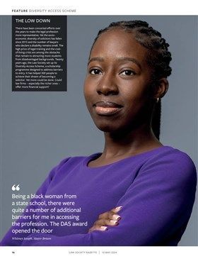 Law Society Gazette Magazine: Jumping the barriers - the Diversity Access Scheme turns 20. buff.ly/4bsjvdj