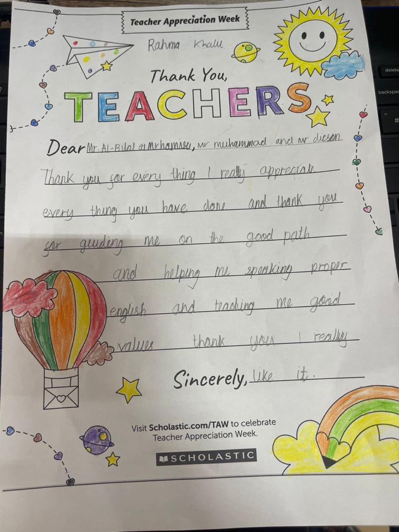 Celebrating Teacher Appreciation Week! 🌟
To all the dedicated educators out there, thank you for your tireless commitment to shaping the minds of our future leaders.Your passion, dedication, and unwavering support make a profound impact every single day.
 #ThankATeacher 🍎📚