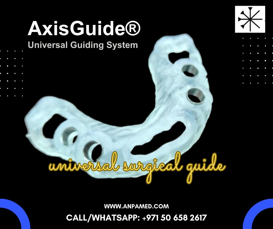 Transform your dental practice with AxisGuide® - the ultimate surgical guide! #DentalTech
Precision meets innovation with abAxisGuide®. Perfect implants every time! #DentalInnovation”
AxisGuide® - Your key to effortless and accurate dental surgeries. #SurgicalPrecision”
