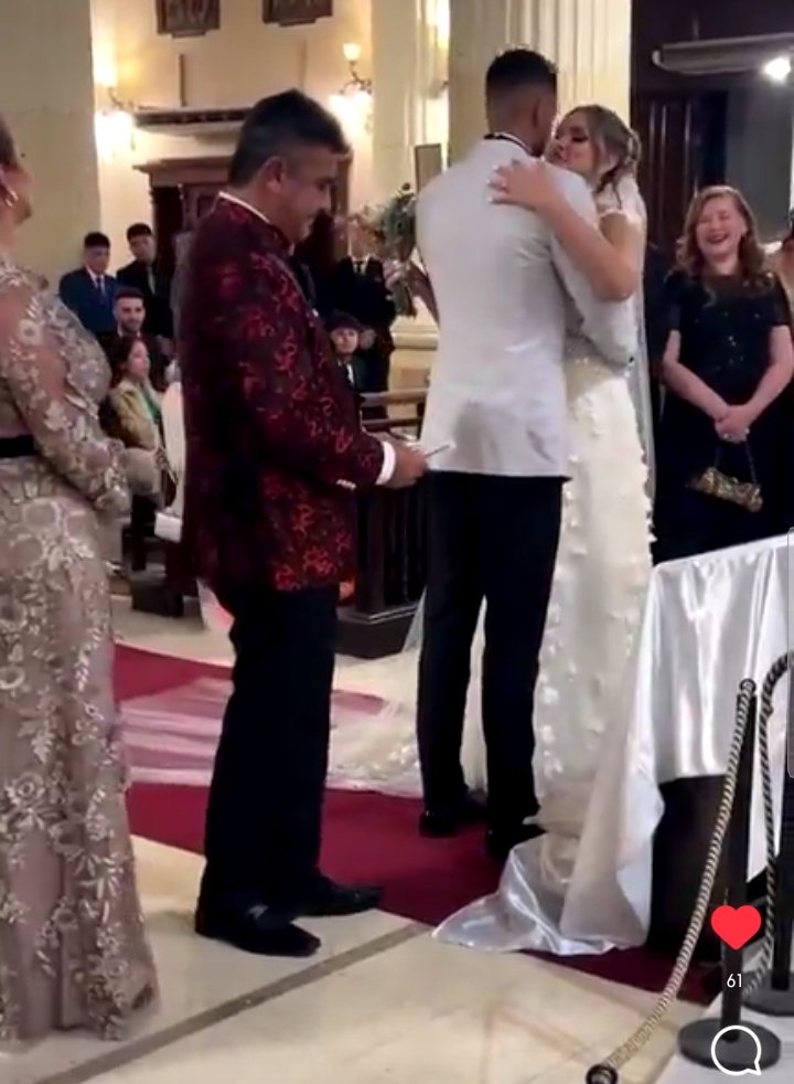 Congratulations & best wishes to the newly weds--- Osniel & Agostina! 🥳❤️‍🔥👫