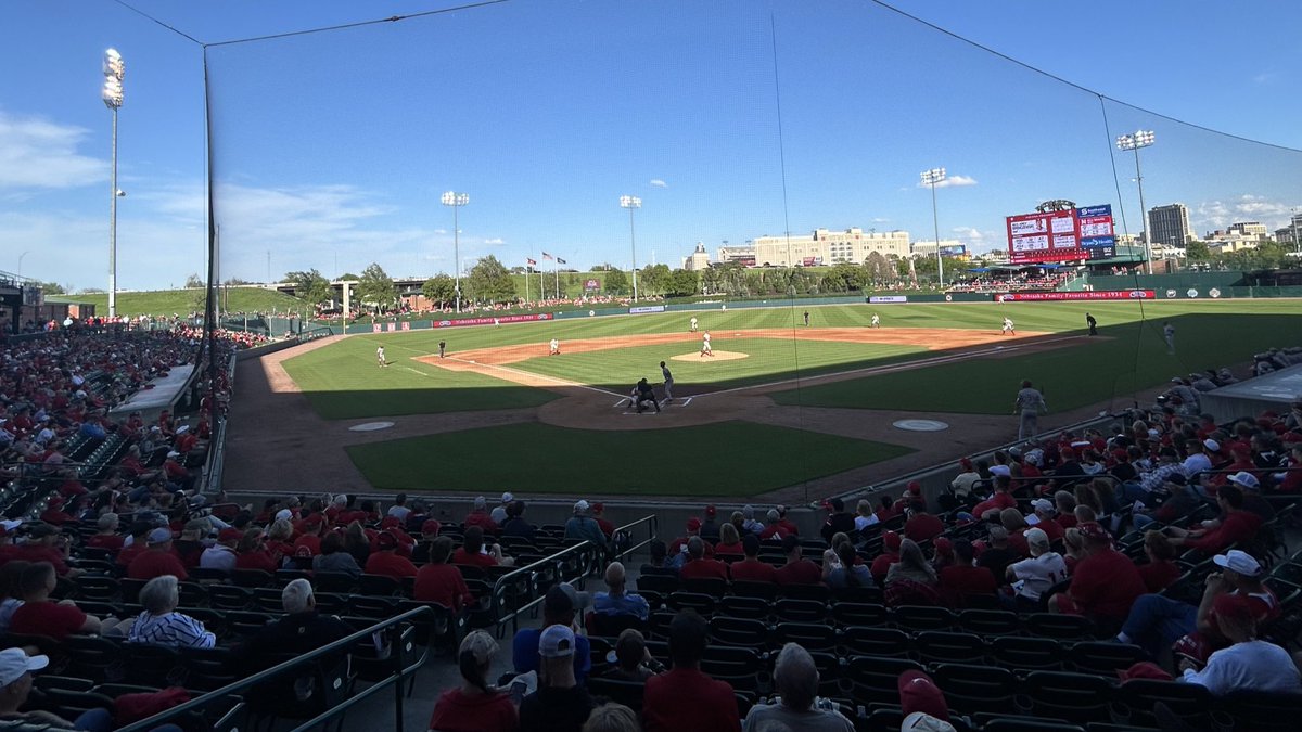 It was a beautiful day for a game. Thanks for watching our live coverage of Husker Baseball ⚾️