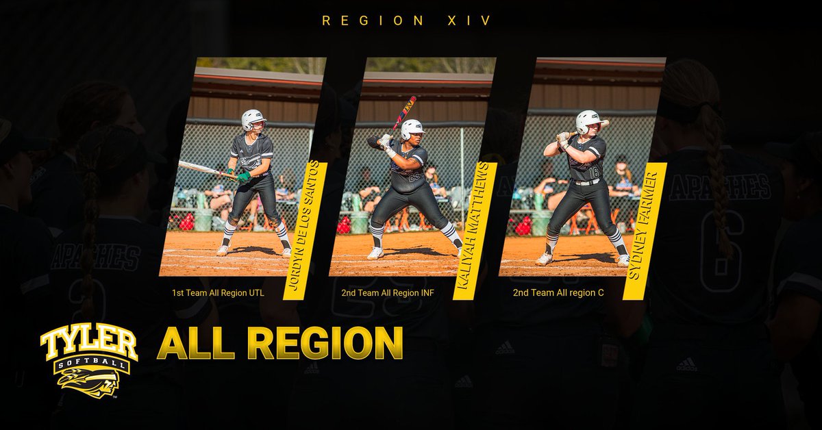 In addition to All Conf Honors these 3 Apaches also received Region XIV All Region Honors!!! Congrats ladies! #feathersup