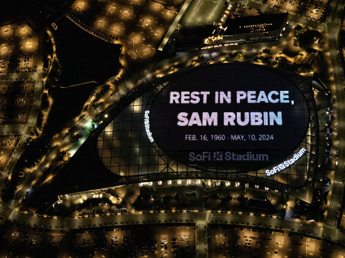 You will be missed, Sam Rubin.
