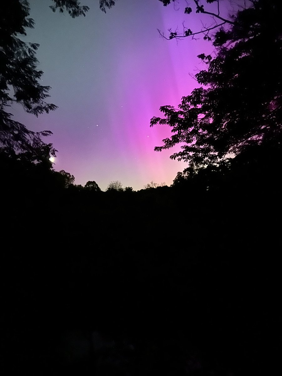 terabree's tweet photo. The Northern Lights from Carter County, KY @Kentuckyweather https://t.co/WilDlqpv2u