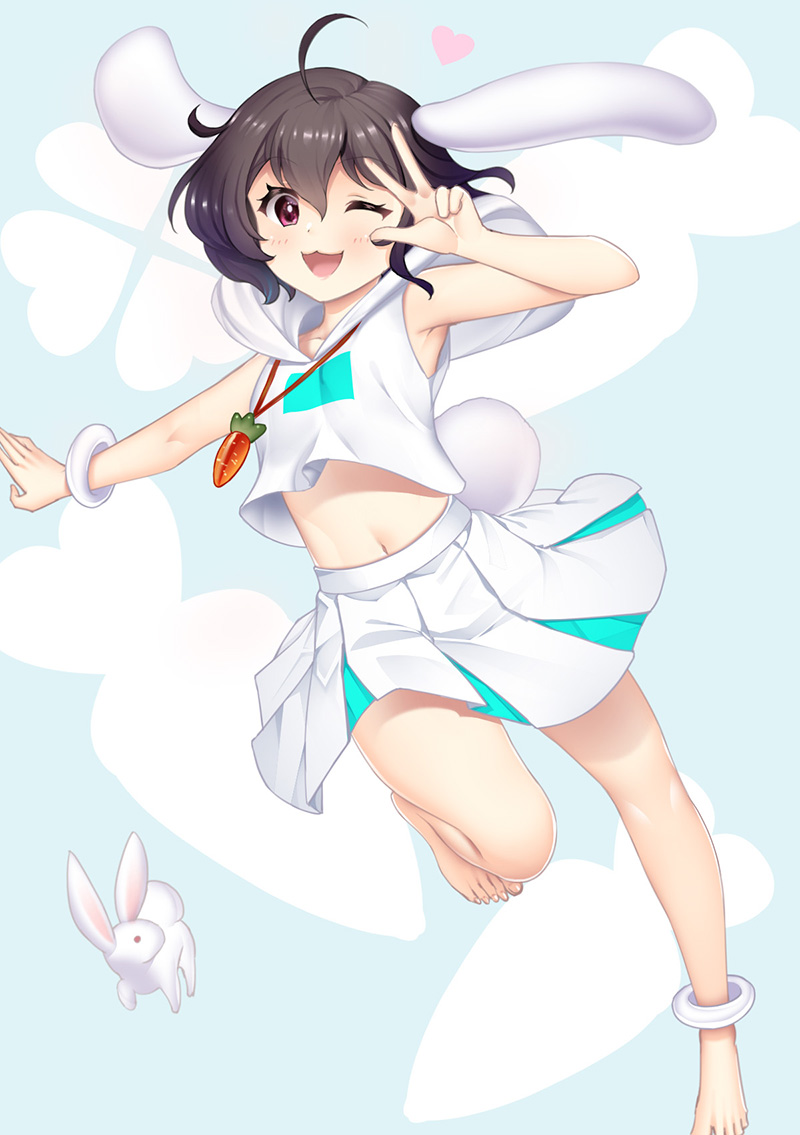 #因幡てゐ
今日は快適～ 