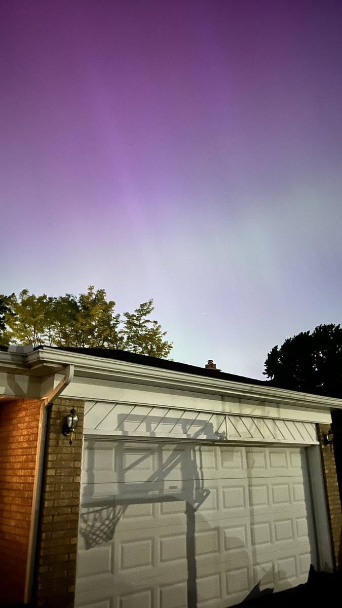 Northern lights from the mitten tonight!