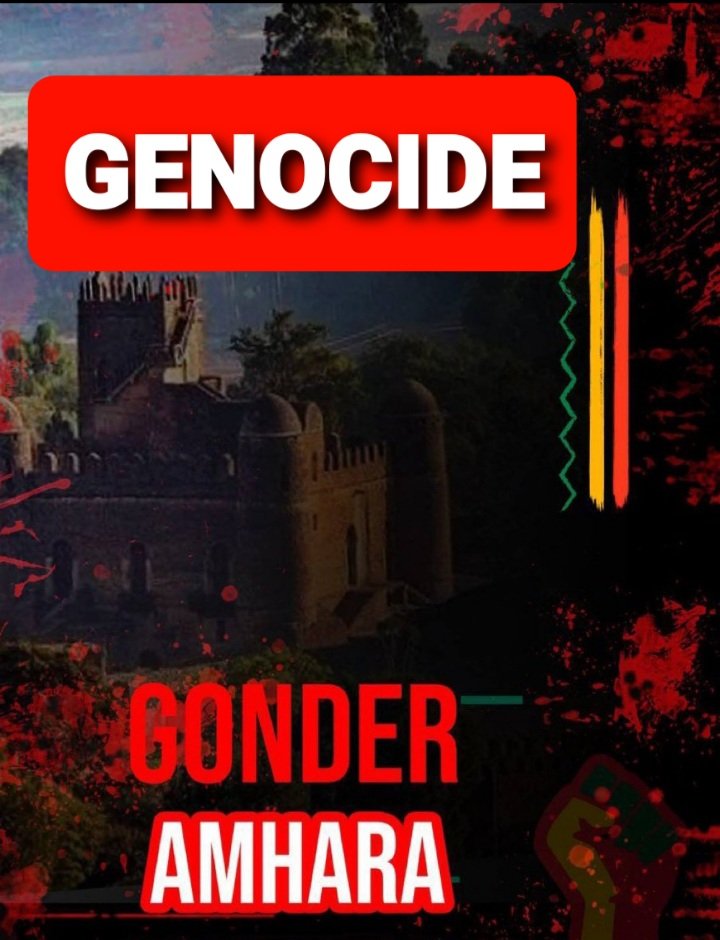 Amharas in Gonder are bleeding. The world must stop @AbiyAhmedAli before it's too late. #StateSponsoredAmharaGenocide @UNHumanRights @hrw @AmnestyEARO @MikeHammerUSA @SecBlinken @Reuters @UNOSAPG @EU_Commission @AlJazeera @BBCAfrica @CNNAfrica @POTUS @UNGeneva