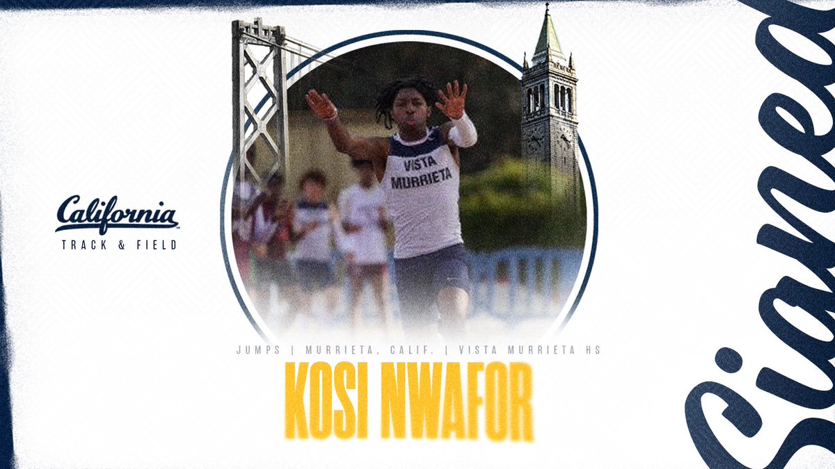 𝑺𝑰𝑮𝑵𝑬𝑫 ✍️ Thrilled to welcome jumps specialist Kosi Nwafor to Bear Territory! #GoBears🐻