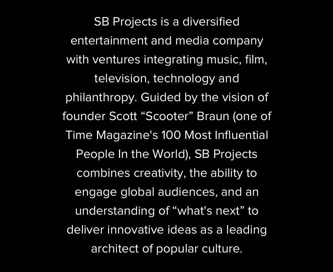 SB Project is a company guided by Scooter Braun’s vision. A zionist, racist, islamophobic individual

Its been months into boycott. Instead of getting rid of him, he’s even more involved in bts’ project. Shame on you @hitmanb

#HYBEDivestFromZionism 
#하이브는시오니스트를퇴출하라