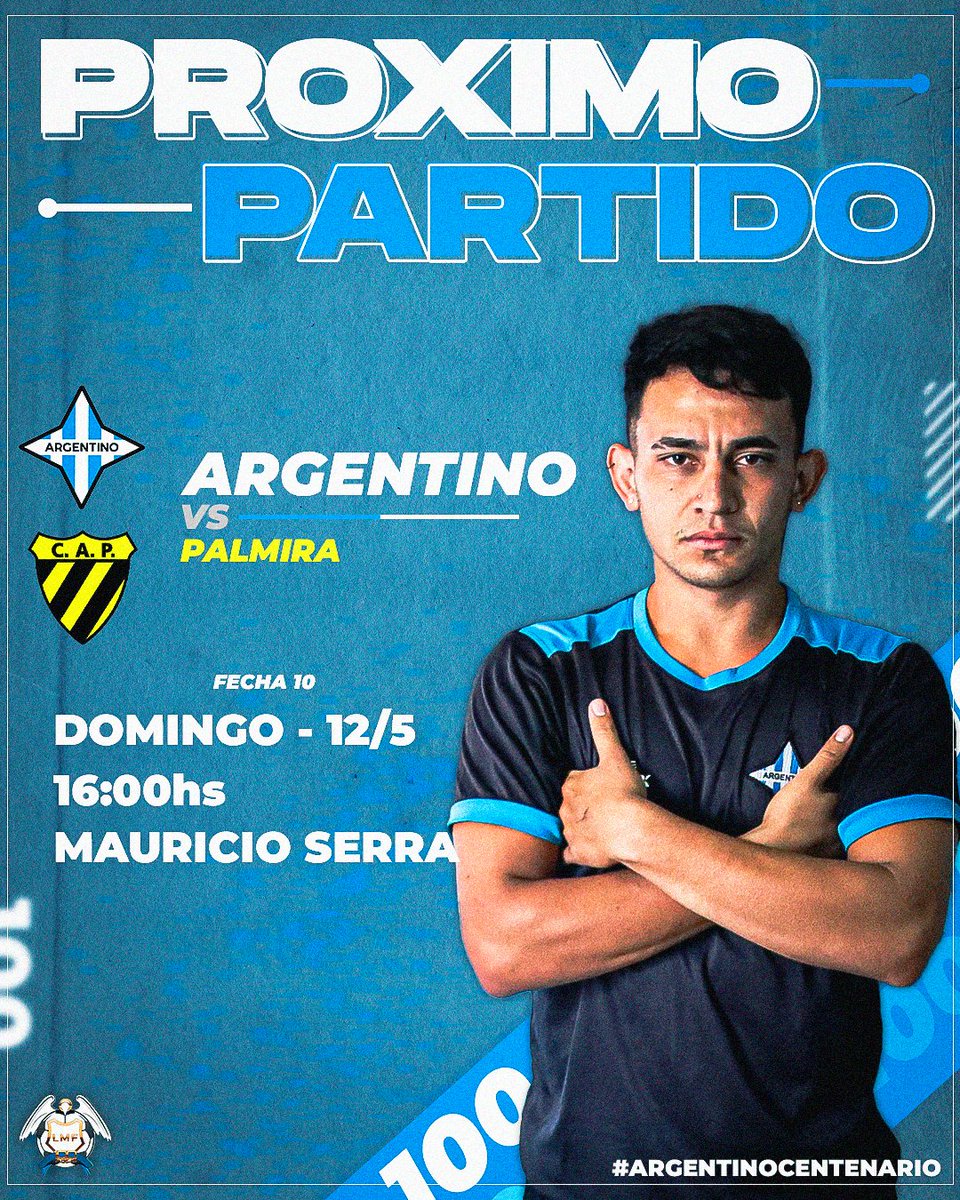 🌟 #LMF | FECHA 10° ASEGURAR LA CLASIFICACIÓN 🔝 La Academia recibe a Palmira en el Mauricio Serra y busca ganar nuevamente para seguir con la racha y asegurar la clasificación a la siguiente fase. Se juega este Domingo desde las 16 hs. #ArgentinoCentenario #VamosAcademia