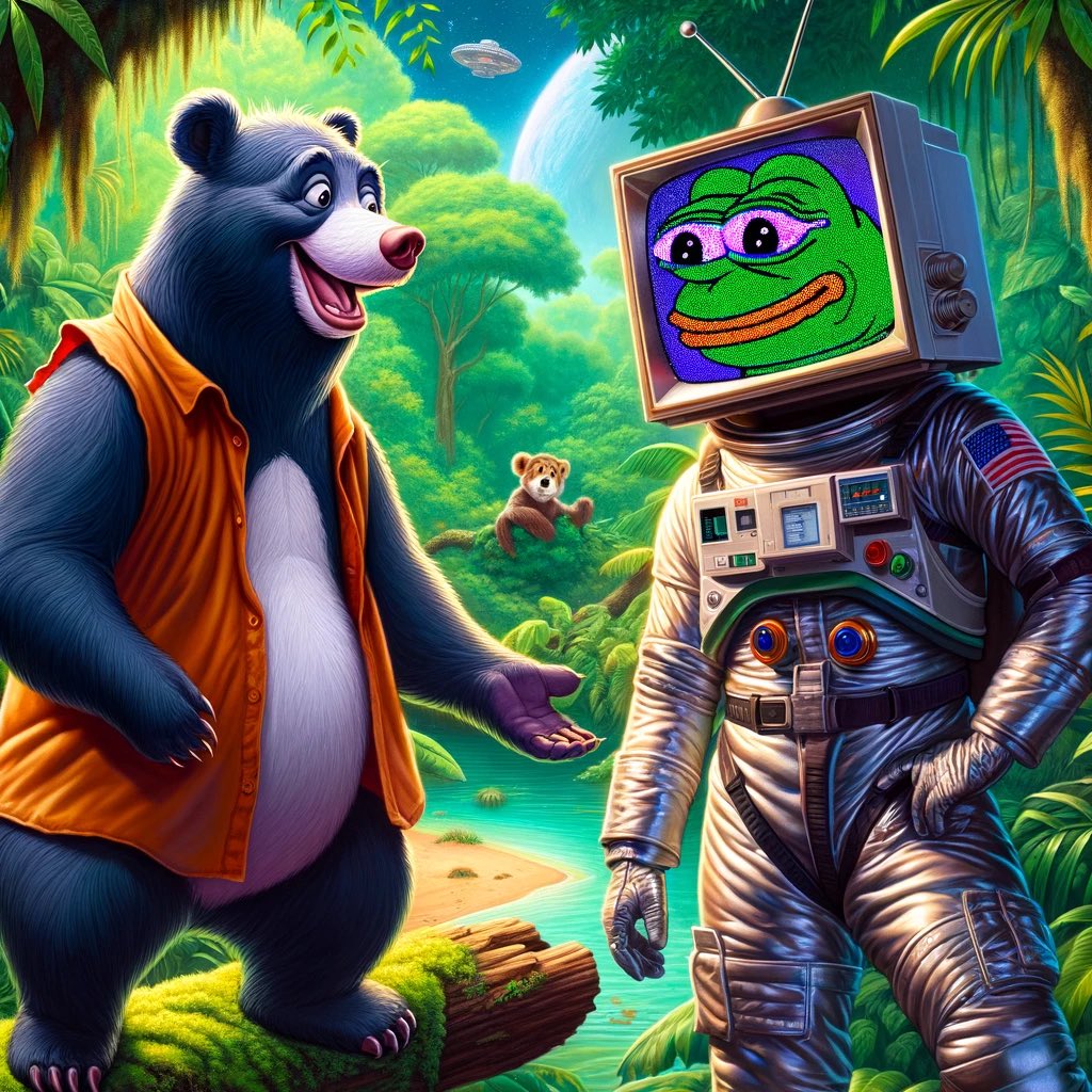 SPACEH0ST's tweet photo. @BobbyCryptoRod Baloo and #SpaceHost https://t.co/z5mhBbNffl
