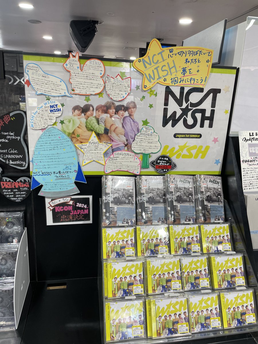 NCTWISH】 『NCT WISH』 Japan 1st SINGLE 5F K-POPフロアにて販売中