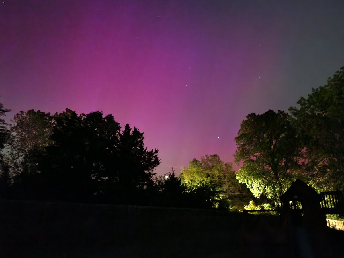 The Aurora made it all the way down to Missouri!