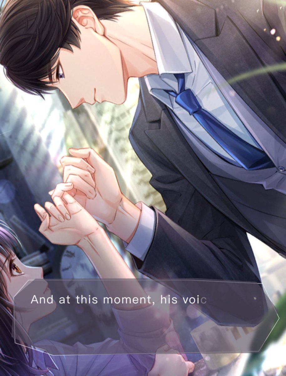 I am not even reading s2’s storyline for MLQC I’m unlocking it FIRST all together so that I don’t have to continuously keep getting items to play BUT … 

I just saw this while flipping through fast through the last ch I unlocked and..

PINKY PROMISES?! 
WITH VICTOR ?! 
WHAT 🙂