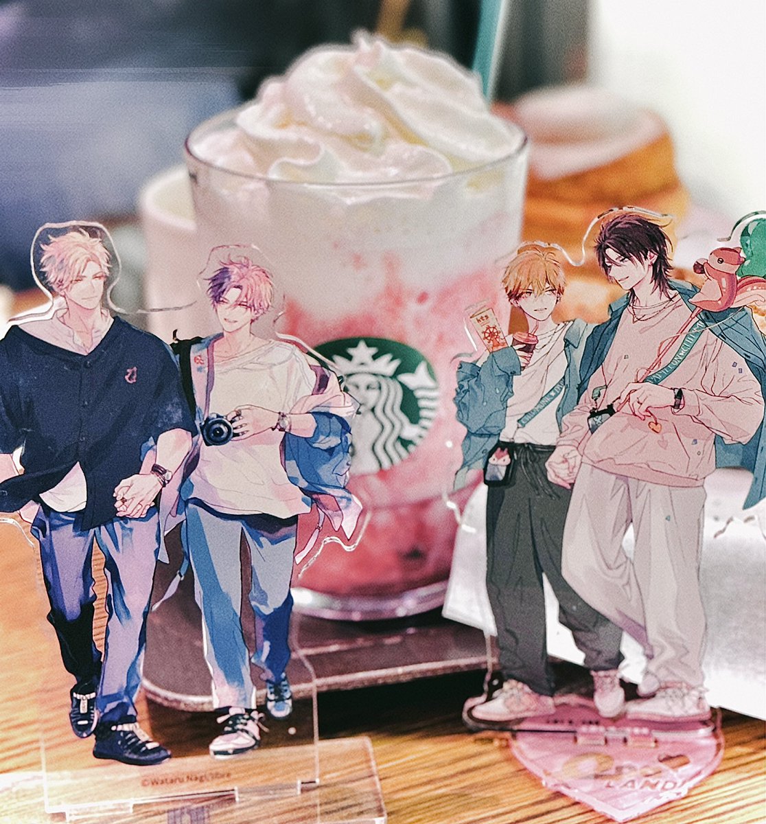 「いせとわ 長エモ手繋ぎデート界隈 #フェロモホリック #ロスバ」|那木 渡 𝘄𝗮𝘁𝗮𝗿𝘂 𝗻𝗮𝗴𝗶のイラスト