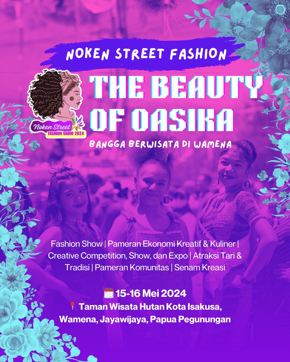 Noken itu nggak sekadar tas! Desainer lokal di Papua bisa menyulap Noken jadi karya fesyen mode yang akan ditampilkan melalui fashion show, Sob!? 🤩✨ Yuk, kita saksikan di 🧣 Noken Street Fashion! 🧣 Dengan tema 'The Beauty of Oasika', event ini bakal jadi momen menyaksikan…