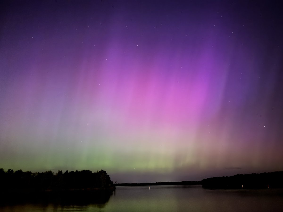 What a show in KC. #Auroraborealis