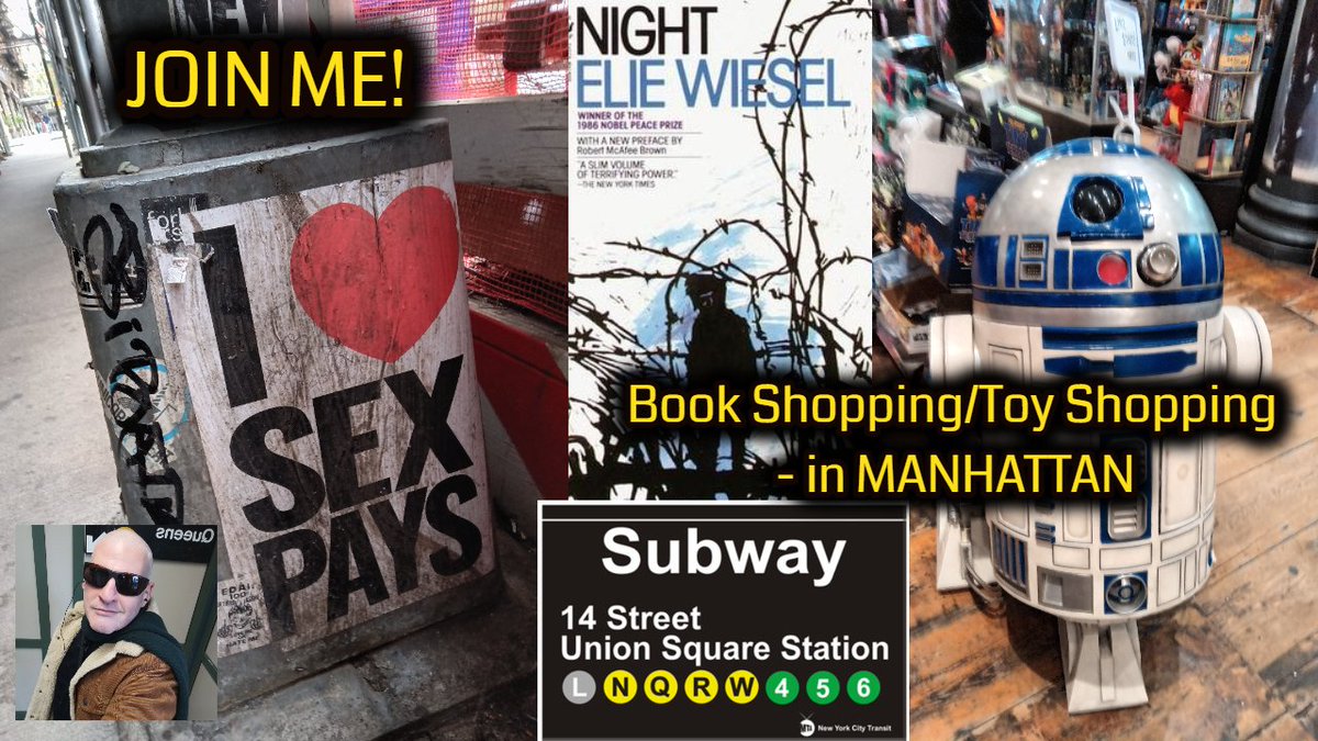 See you LESS than one week on The Lawrence Dagstine Hour...for some shopping. #TheLawrenceDagstine #Rumble #Shopping #Manhattan #NYC