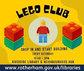 #saturdaymorning @RothLibraries #FREE

Riverside Library Neighbourhood Hub, Main St, S60 1AE
Join the Riverside team at the Saturday Story Stop for fun & games.

No need to book.

#rotherham #libraries #lego #duplo #fun #games #activitiesforkids