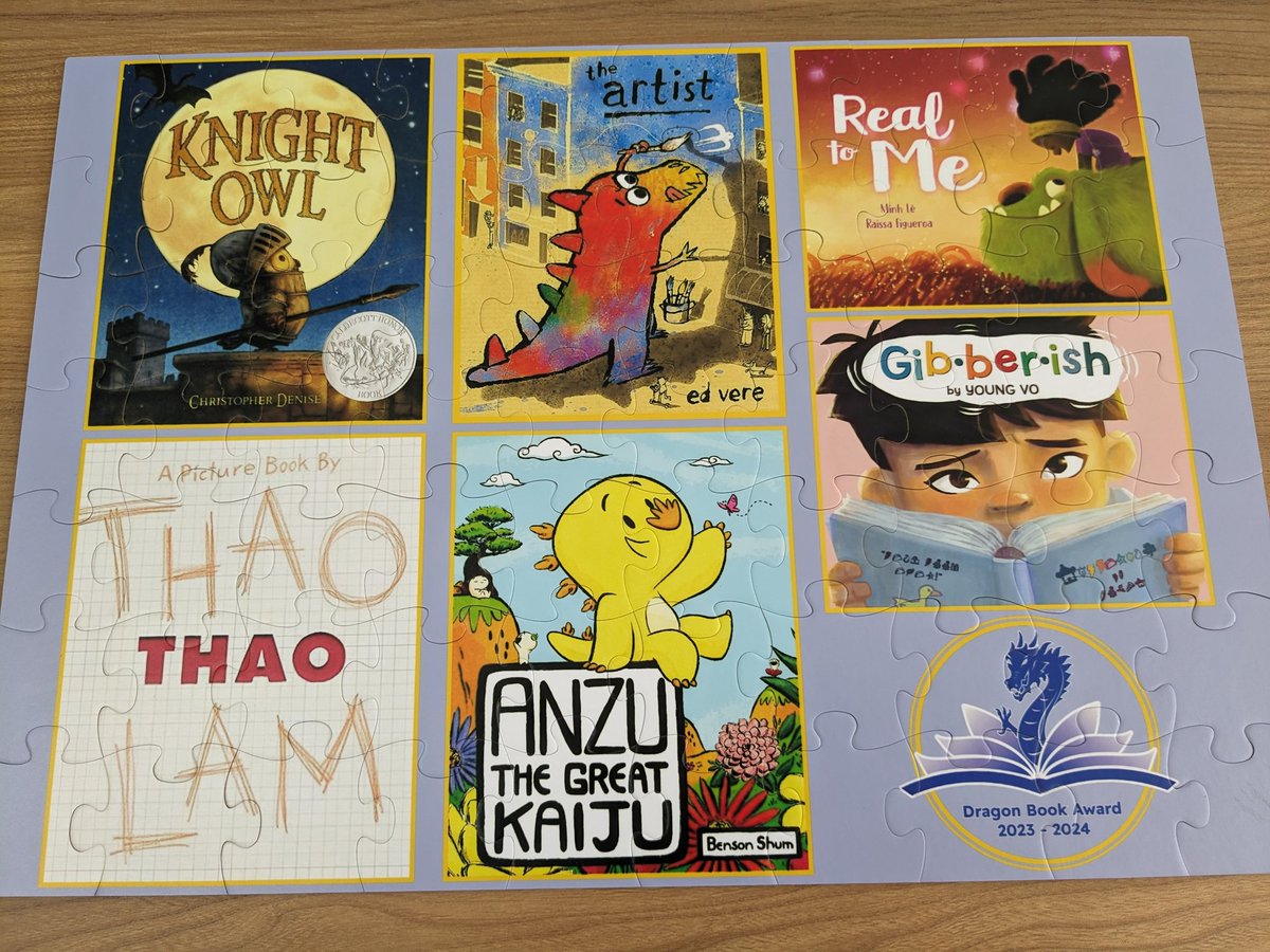 Mr McRobbie (@jmcrlib) on Twitter photo All of the ES are voting for their favourite Dragon Book Award titles of the school year in 2 categories. Winners announced on Thursday! <a href="/MaisieWrites/">Maisie Chan - Nate Yu's Blast From the Past author</a> <a href="/ed_vere/">Ed Vere</a> <a href="/dsantat/">Dan Santat</a> <a href="/JonathanMeres/">Jonathan Meres</a> <a href="/bottomshelfbks/">Minh Lê</a> #trangnguyen #KereenGetten <a href="/cadenise/">Christopher Denise</a> #JasmineWarga <a href="/bshum79/">Benson Shum</a> #YoungVo #ThaoLam All of the ES are voting for their favourite Dragon Book Award titles of the school year in 2 categories. Winners announced on Thursday! <a href="/MaisieWrites/">Maisie Chan - Nate Yu's Blast From the Past author</a> <a href="/ed_vere/">Ed Vere</a> <a href="/dsantat/">Dan Santat</a> <a href="/JonathanMeres/">Jonathan Meres</a> <a href="/bottomshelfbks/">Minh Lê</a> #trangnguyen #KereenGetten <a href="/cadenise/">Christopher Denise</a> #JasmineWarga <a href="/bshum79/">Benson Shum</a> #YoungVo #ThaoLam