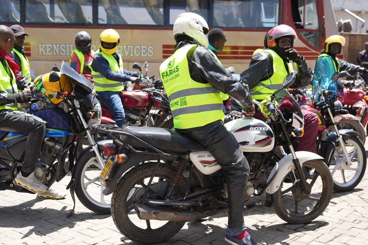 Are a you a skilled boda rider? Register with @farasKenya and earn rewards every Saturday. The top 20 riders of the week get rewarded a full tank of fuel each. #FarasBodaPays