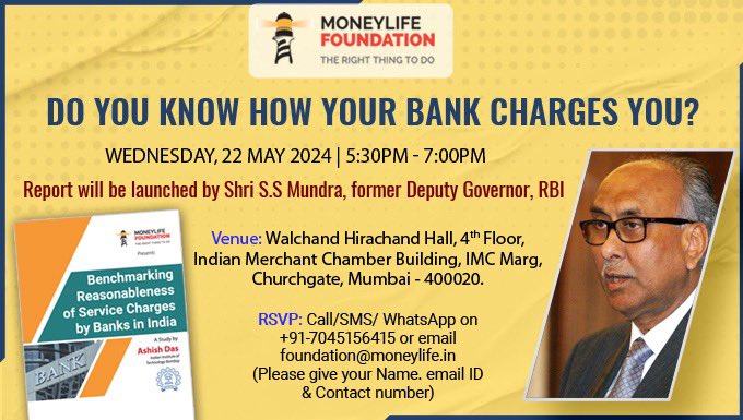 Banking charges got you down? Find out who's charging too much!

We're unveiling a groundbreaking report that exposes how much banks really charge for everyday services. You might be surprised at the disparities!

moneylife.in/events/bankcha…

@suchetadalal @Moneylifers @yogtoday
