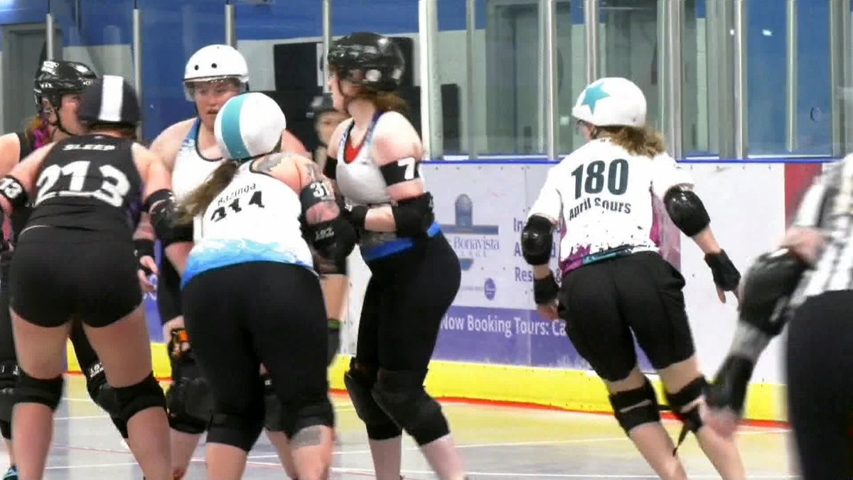 Fifteen roller derby teams from across the country are in Calgary right now to compete at an event called Flat Track Fever. @CTVKevinFleming has more. #yyc #calgary calgary.ctvnews.ca/video/c2920220…