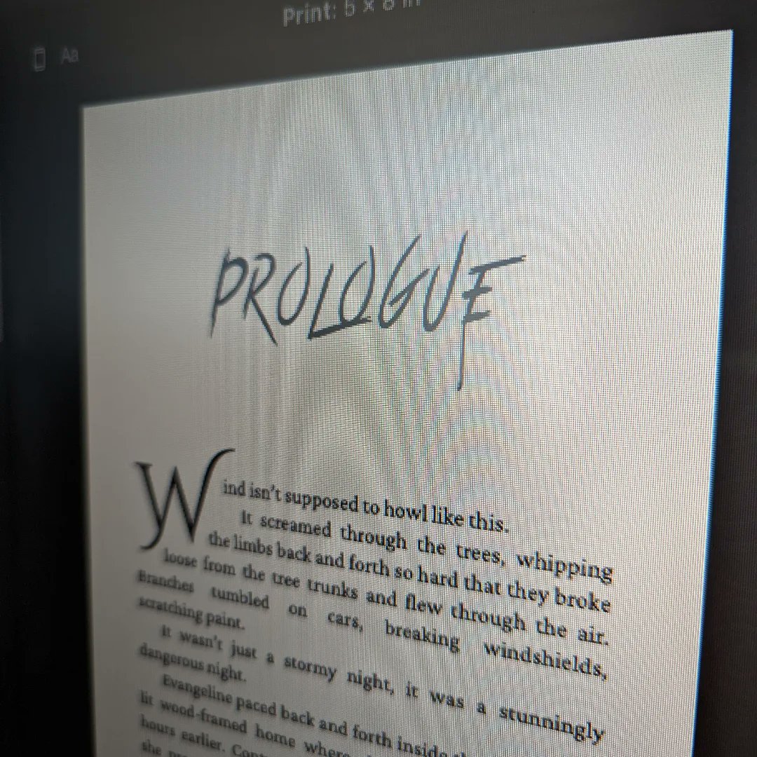 Well well well..what do we have here?? Looks like I learned a new skill to carry around in my creative tool belt. PROGENY formatting is on its way and soon to be in the hands of ARC readers. Who's ready?? I know I am.🖤 #progeny #trubornpress #truborndesign #kenyamossdyme