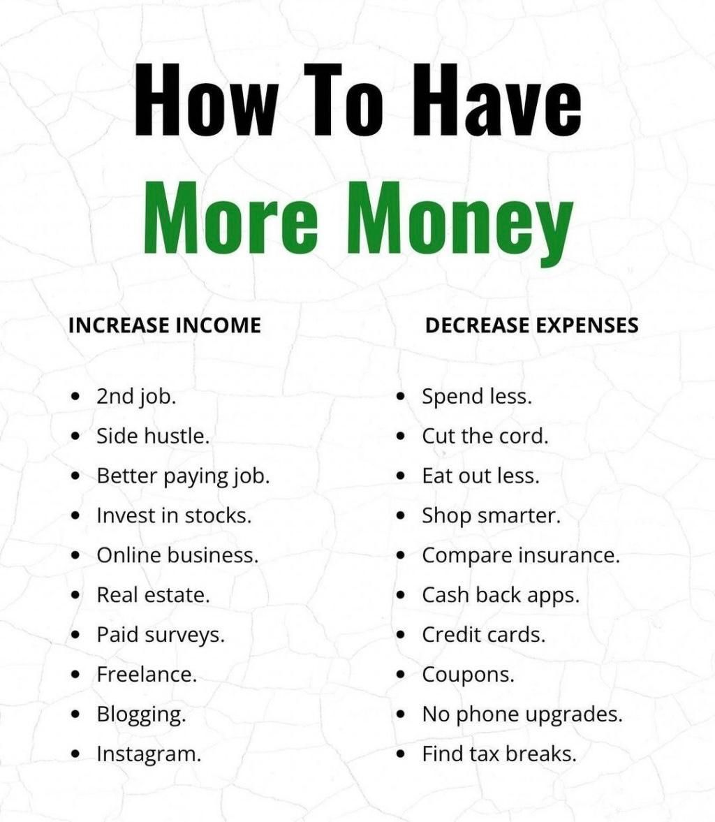 Try these and see if it makes a difference.
#moneymanagement