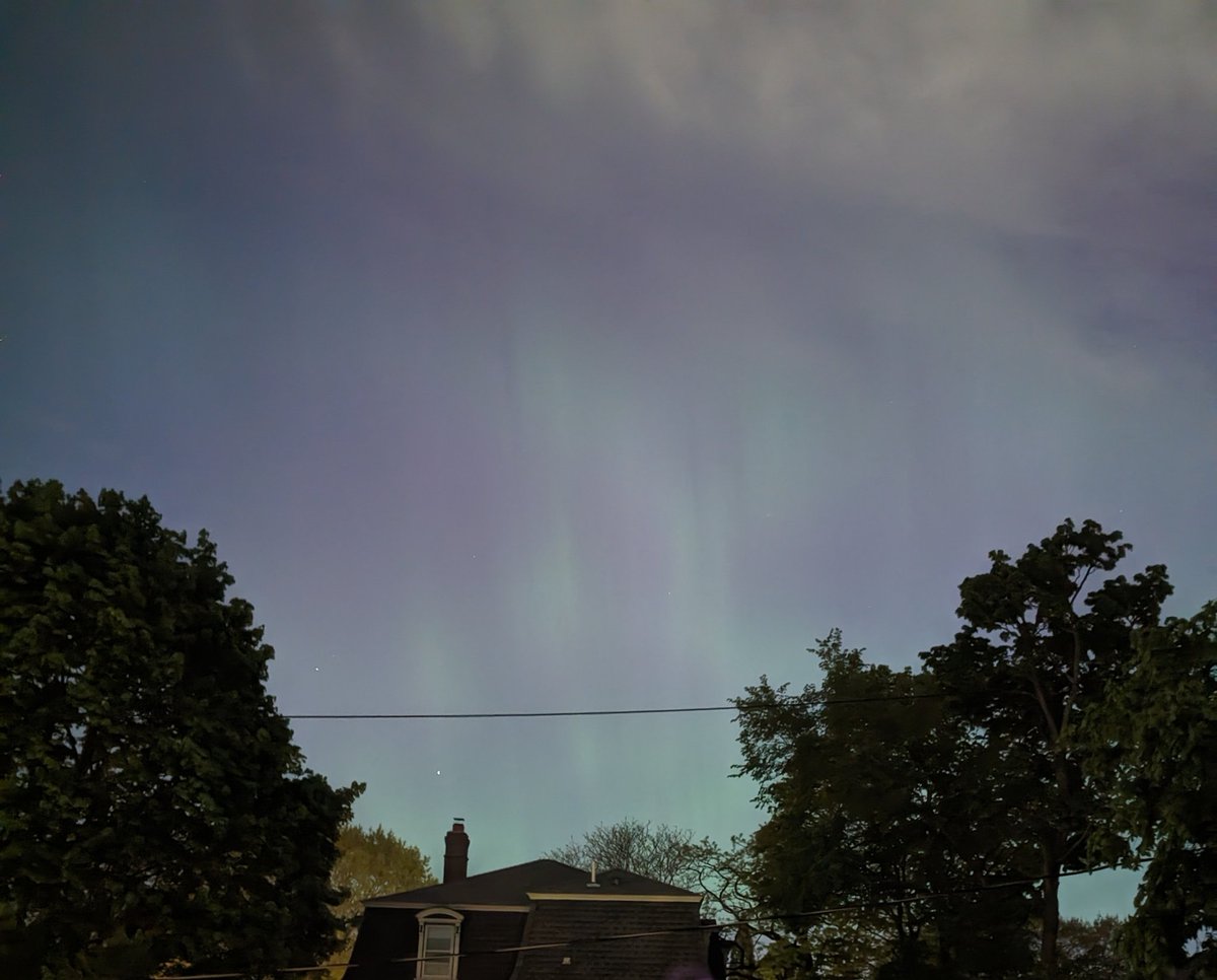 #NorthernLights from #Brookline MA