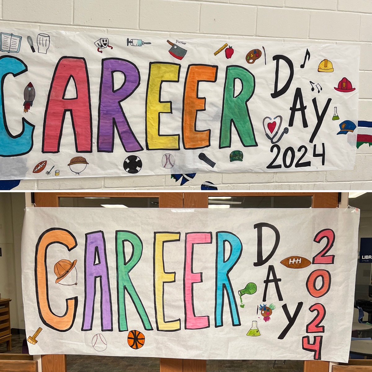 Brittani Griffin (@mrsb_griffin) on Twitter photo Special thanks to our art students and teachers for creating our banners for Career Day! <a href="/LeslieSnow_art/">Leslie Snow</a> <a href="/HPE_ART_Vuong/">Mrs. Vuong</a> <a href="/ChisdHighpointe/">HighPointe_CHISD</a> Special thanks to our art students and teachers for creating our banners for Career Day! <a href="/LeslieSnow_art/">Leslie Snow</a> <a href="/HPE_ART_Vuong/">Mrs. Vuong</a> <a href="/ChisdHighpointe/">HighPointe_CHISD</a>