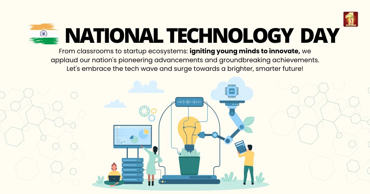 Technology has enabled great advancements in all the fields of life, providing robust infrastructure to innovative medical treatments.
This #NationalTechnologyDay, let's ignite young minds to innovate and inspire freedom of thoughts to create a future of infinite possibilities