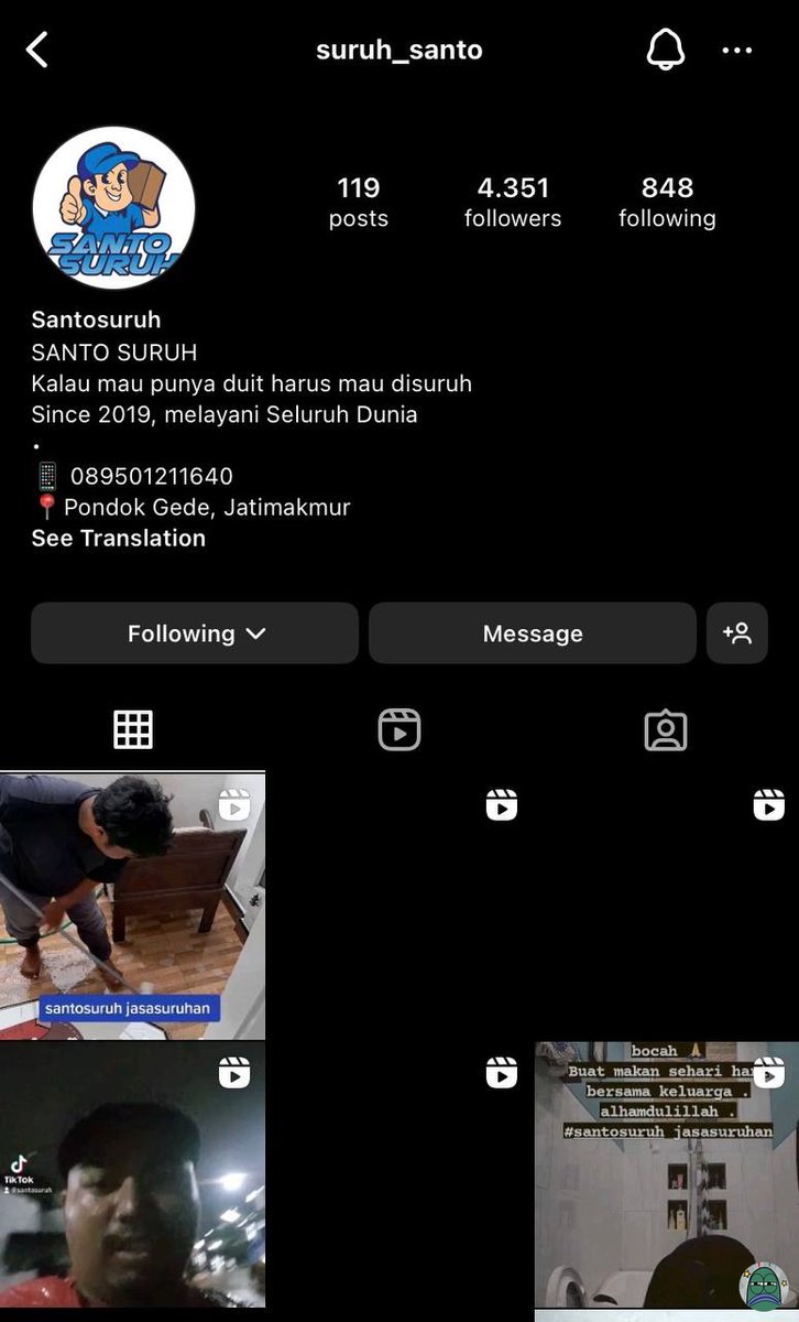 💚 KALIAN HARUS RAMEIN USAHA BAPAK INIII!! Beliau kerja suruhan (anter makan, metik kelapa, ngubur kucing, ngambil bangke tikus dll) menginspirasi bgt buat gak nganggur!😭😭