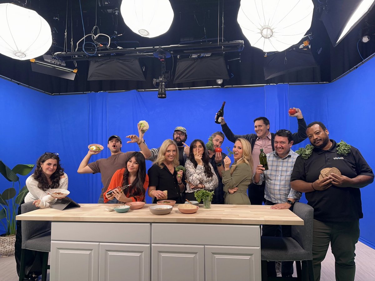 I continue to be inspired and blessed to have the most AMAZING TEAM! A full day of filming our nutrition series for @SylvesterCancer survivorship program - can't wait to see and share the final product! 🥦🥕🍓🍉 #teamworkmakesthedreamwork #foodasmedicine #CancerSurvivorship