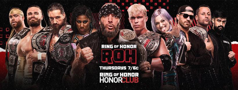 Watching @RingofHonor #ROHTV (#RingofHonor). New Episode - Under the Florida Sun (S16E19) #ROHJacksonville #ROHonHONORCLUB #WatchROH #ROH @DailysPlace #HonorClubTV @ROHonTV 

Watching on and originally aired on #HonorClub on 09 MAY 2024