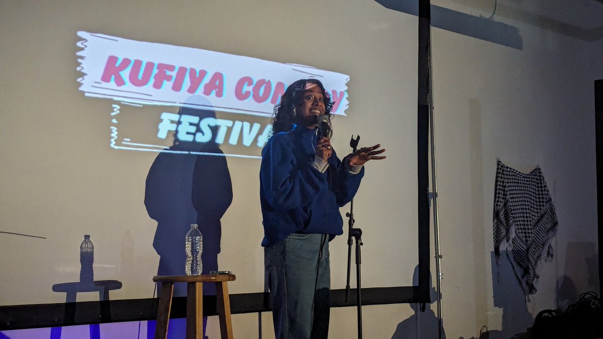 Some highlights from the Kufiya Comedy Festival today at Apprentice Creative Space. There are two days of comedy and and culture left!

See the itinerary and grab a ticket for Saturday and Sunday: kufiyacomedytx.com
