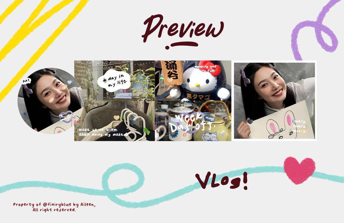 fiairyblue's tweet photo. repost will be appreciated! 💕

hiiiii akhirnya kenalan lagi sama anak baru akuuu ini🥺 namanya 'VLOG📹' semoga bisa dapet banyak cinta dari teman-teman semua yapp! ohiyaa tolong cek qrt >< aku juga mau optip (scroll down) hehee maacii🫰🏻

#zonauang #zonaba https://t.co/nvoXm7Yj8j