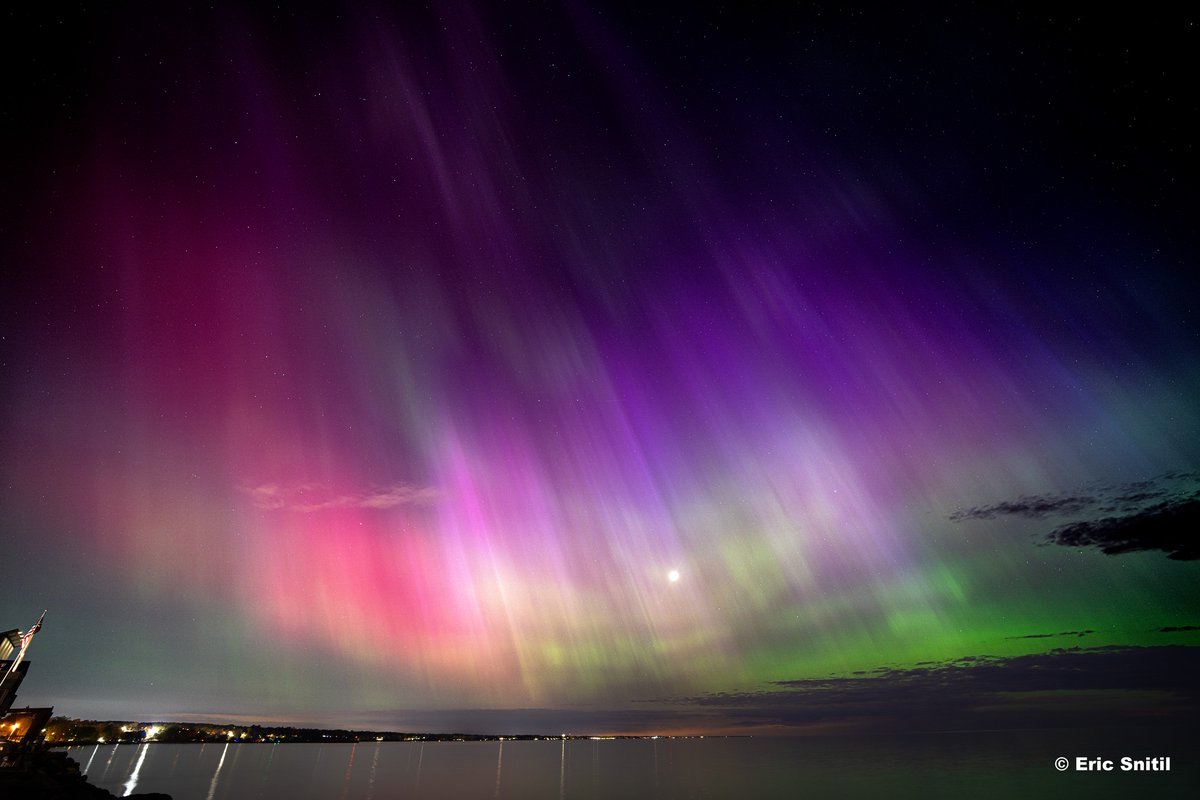 I have never seen a display like this. The variety of colors was incredible. Taken overlooking Lake Ontario.