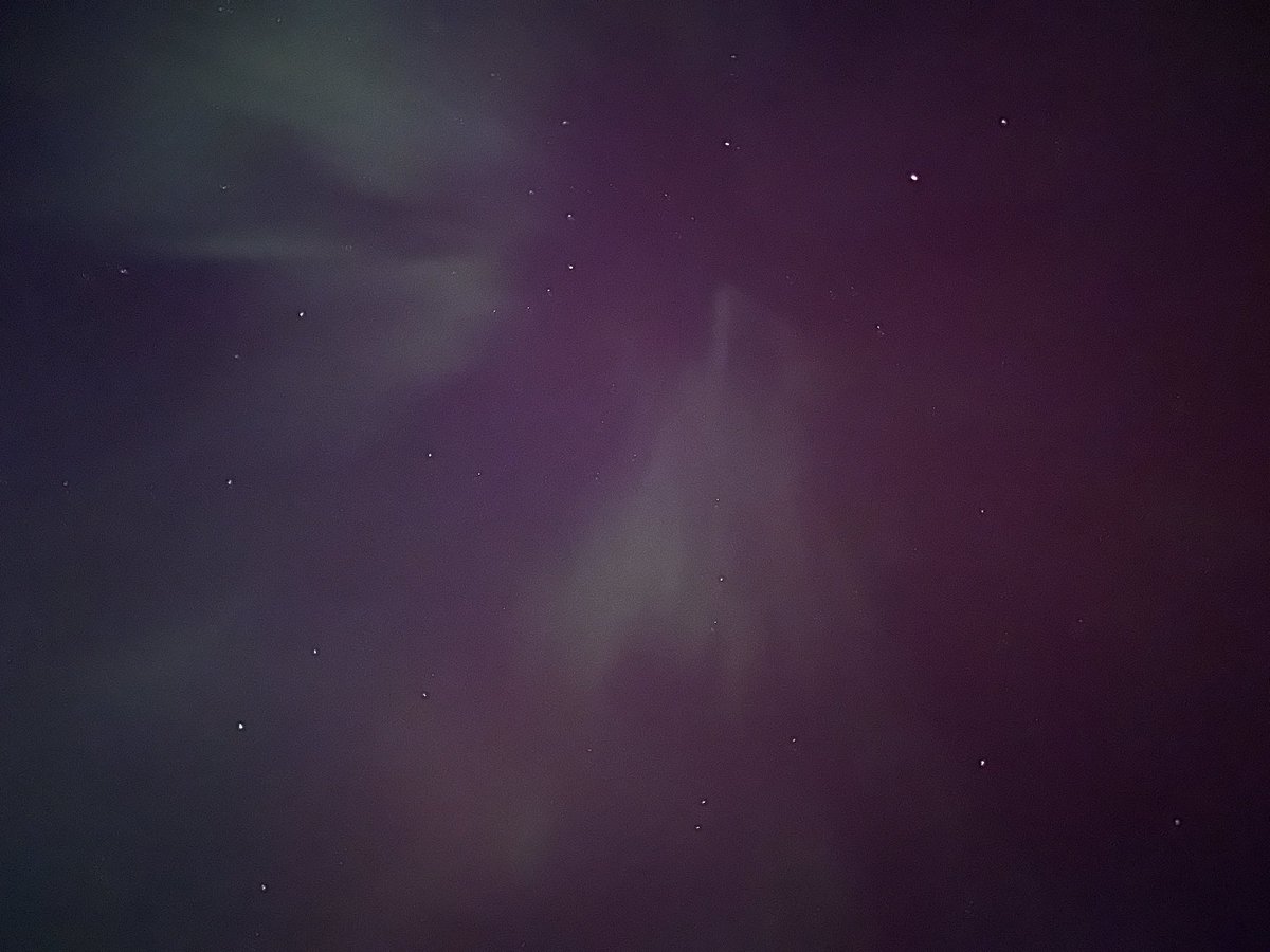 enmand's tweet photo. The Northern Lights on display in Pictou County tonight! https://t.co/atri7t6d8P