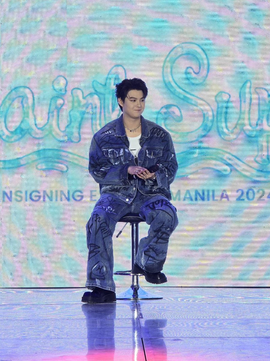 saintsupstudio's tweet photo. แอดเอาภาพบรรยากาศน่ารักๆมาฝากจ้า 💕 

#SAINTSUPFANSIGNinMNL2024
#Saint_sup #MingEr https://t.co/Ap39qeDZHB