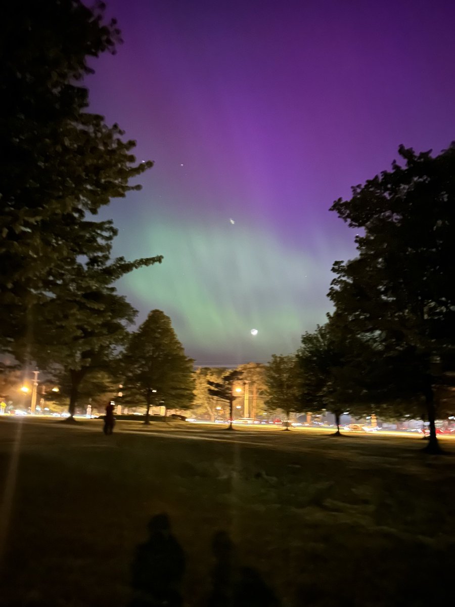 Northern lights showing up in Ohio