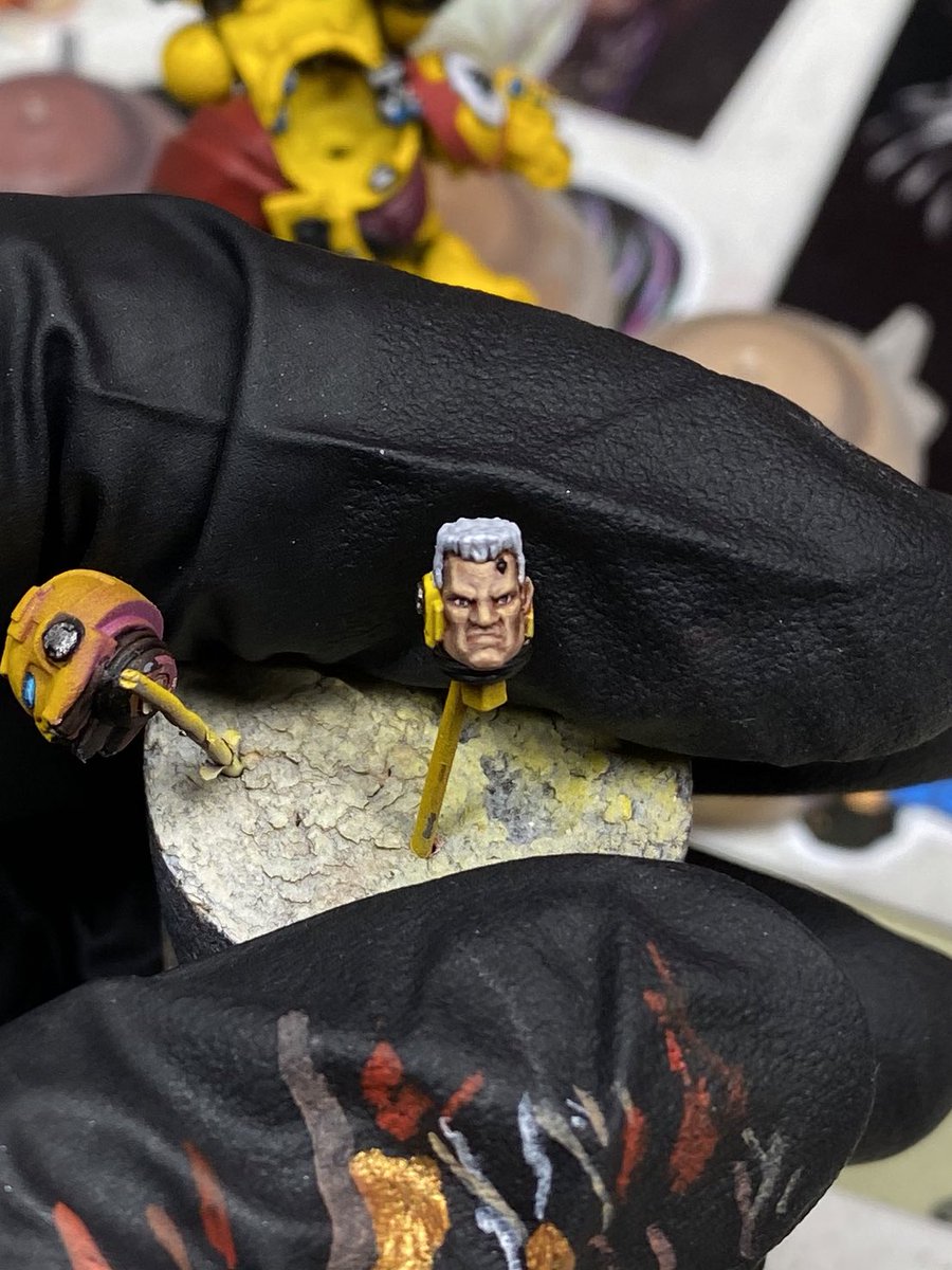 Working on Tor Garadons head. #honbystreak no.662