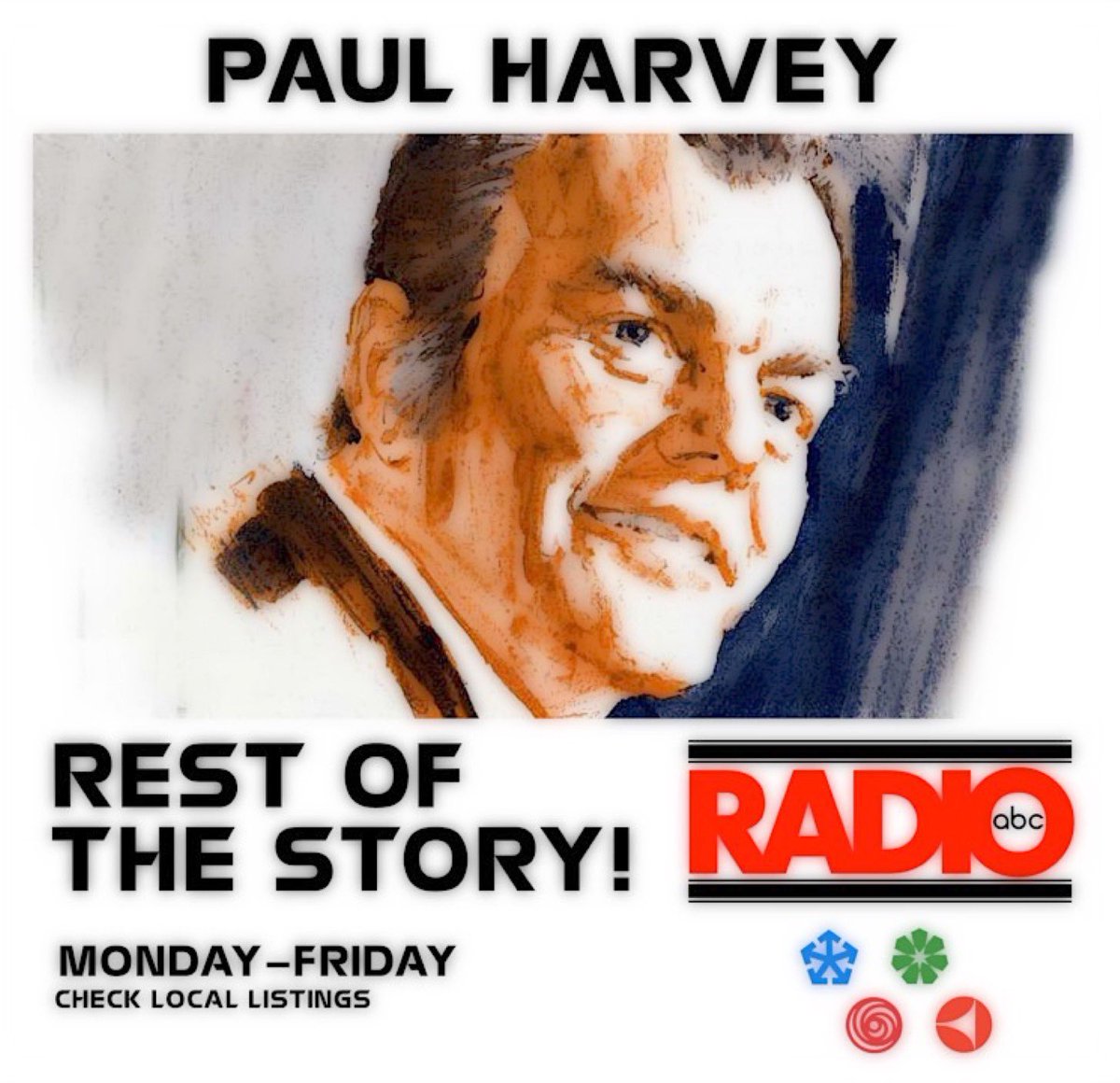 🎙️DEBUT: ‘The Rest of the Story’ hosted by Paul Harvey made its national debut 48 years ago, May 10, 1976, on the ABC Radio Networks