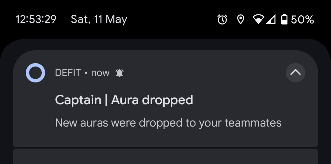 0xCrunchie's tweet image. Triple treat today with @DEFITofficial #onPolygon. A new fitbag and auras for me and my team. Thanks @DefitValhalla #M2E