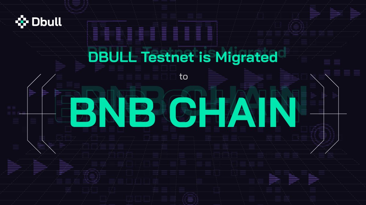 🚀 The #DBULL testnet has now migrated to the #BNBChain! 

🌐 Don't miss a beat - connect your wallet and switch to #BNBChain to continue using DBULL and earn those sweet, sweet #BULLpoint 

💰Keep unlocking $BULL on dbull.io